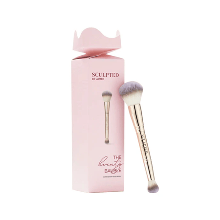 Sculpted by Aimee The Beauty Bauble Complexion Duo Brush- Lillys Pharmacy and Health Store