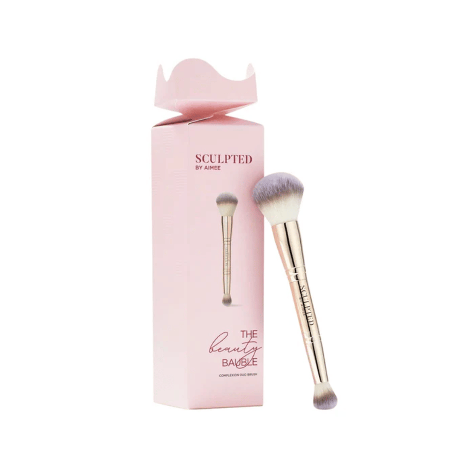 Sculpted by Aimee The Beauty Bauble Complexion Duo Brush- Lillys Pharmacy and Health Store