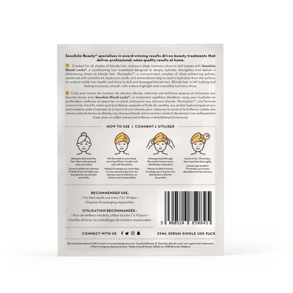 Seoulista Blondi Locks Hair Mask- Lillys Pharmacy and Health Store