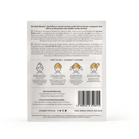 Seoulista Blondi Locks Hair Mask- Lillys Pharmacy and Health Store