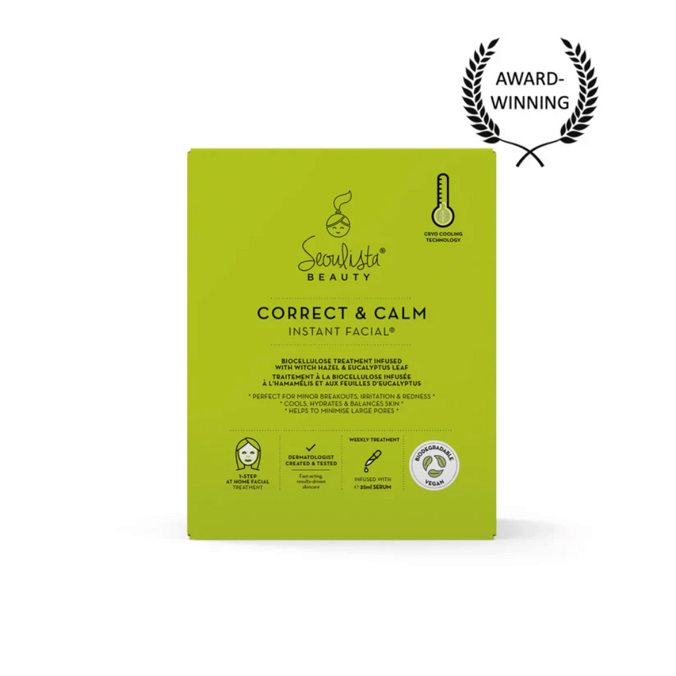 Seoulista Correct & Calm Instant Facial - Single- Lillys Pharmacy and Health Store