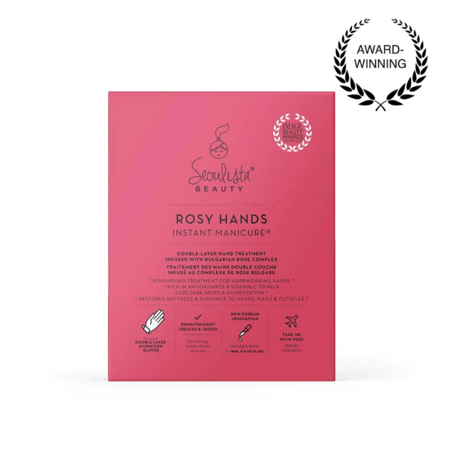 Seoulista Rosy Hands Instant Manicure - 3 Pack- Lillys Pharmacy and Health Store