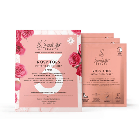 Seoulista Rosy Toes Instant Pedicure - 3 Pack- Lillys Pharmacy and Health Store