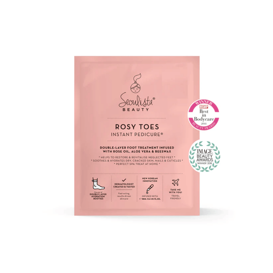 Seoulista Rosy Toes Instant Pedicure - 3 Pack- Lillys Pharmacy and Health Store