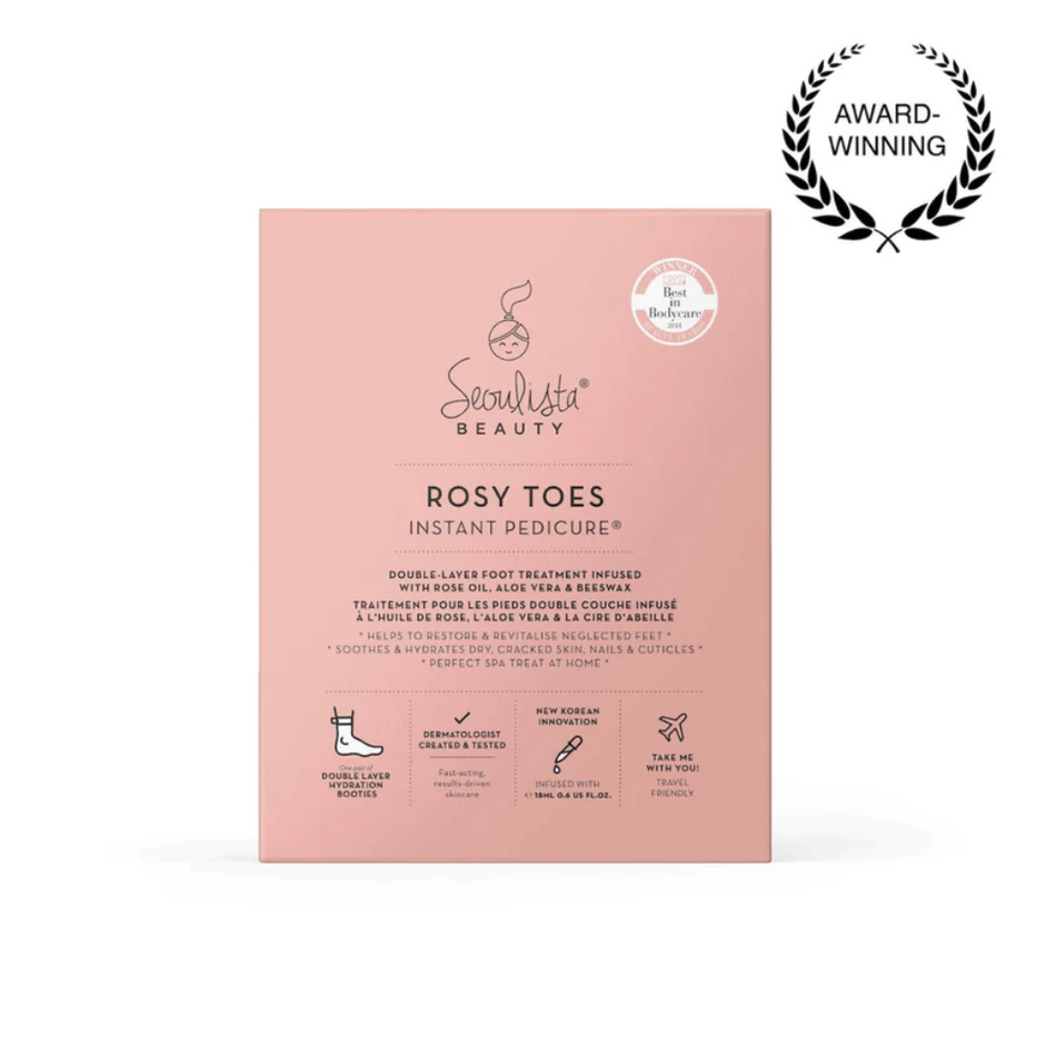 Seoulista Rosy Toes Instant Pedicure - 3 Pack- Lillys Pharmacy and Health Store