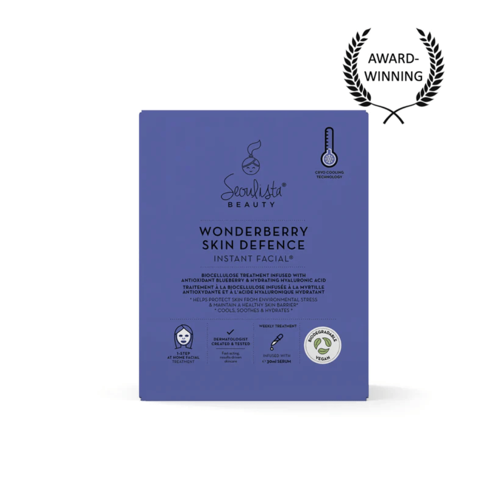 Seoulista Wonderberry Skin Defence Instant Facial - Single- Lillys Pharmacy and Health Store