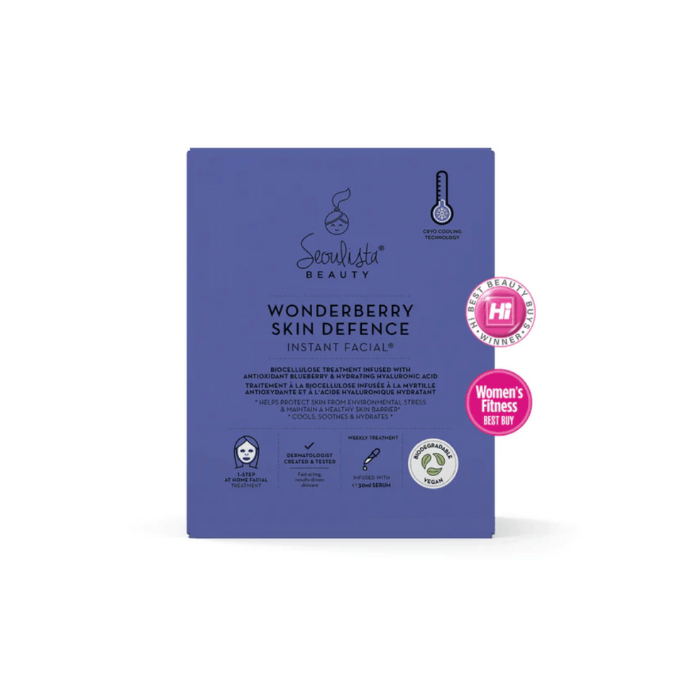 Seoulista Wonderberry Skin Defence Instant Facial - Single- Lillys Pharmacy and Health Store