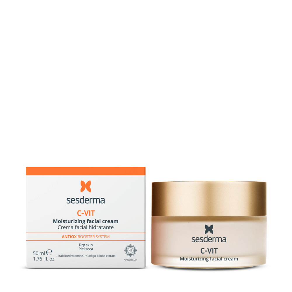 Sesderma C-Vit Moisturizing Facial Cream 50ml- Lillys Pharmacy and Health Store