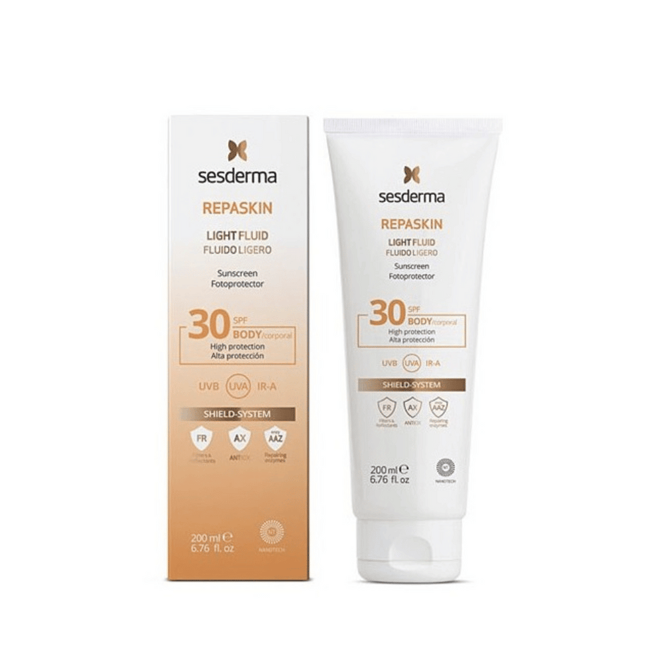 Sesderma Repaskin Light Fluid For Body SPF30 200ml- Lillys Pharmacy and Health Store