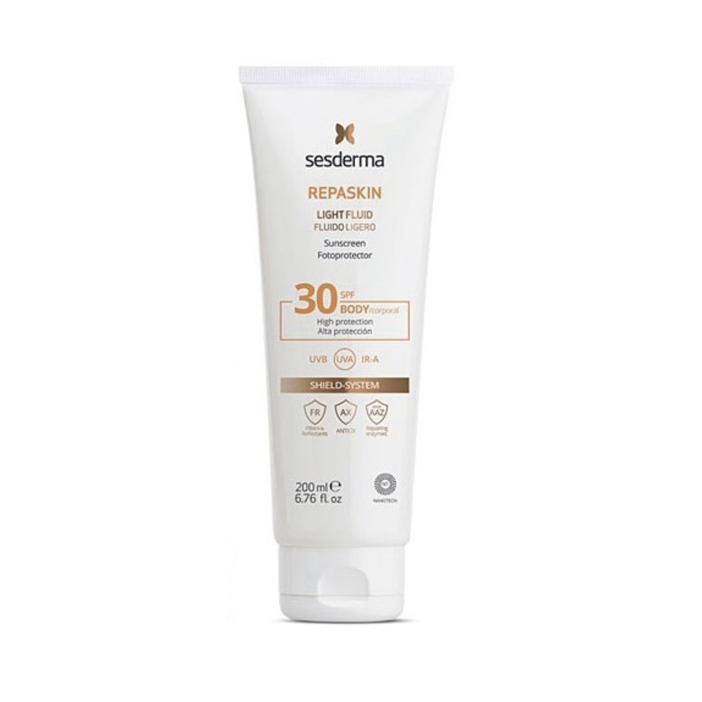 Sesderma Repaskin Light Fluid For Body SPF30 200ml- Lillys Pharmacy and Health Store