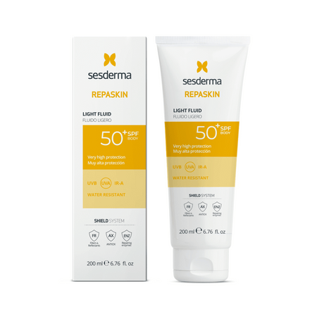 Sesderma Repaskin Light Fluid For Body SPF50+ 200ml- Lillys Pharmacy and Health Store