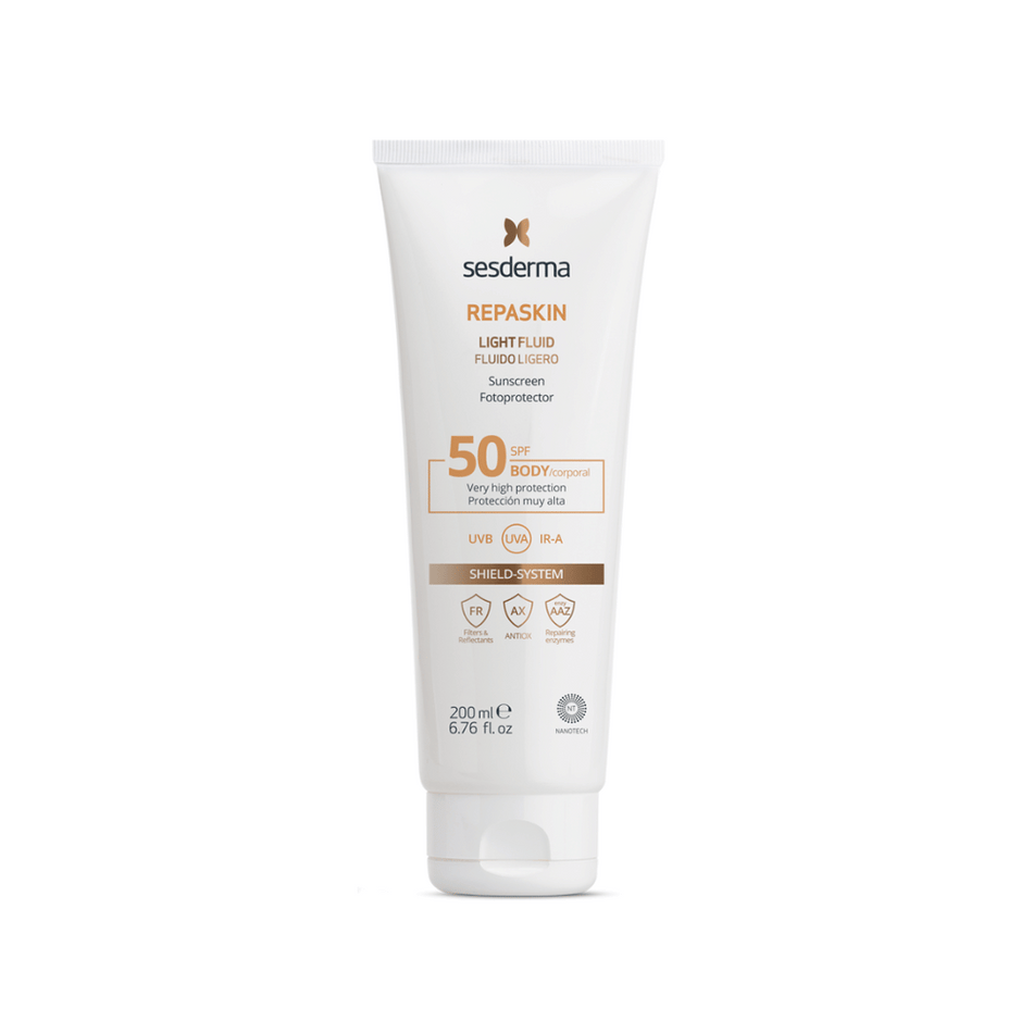 Sesderma Repaskin Light Fluid For Body SPF50 200ml- Lillys Pharmacy and Health Store