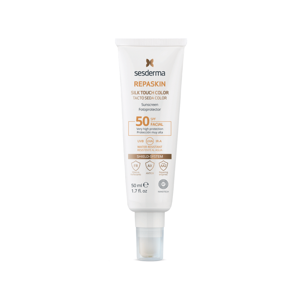 Sesderma Repaskin Silk Touch Color Facial SPF50 50ml- Lillys Pharmacy and Health Store
