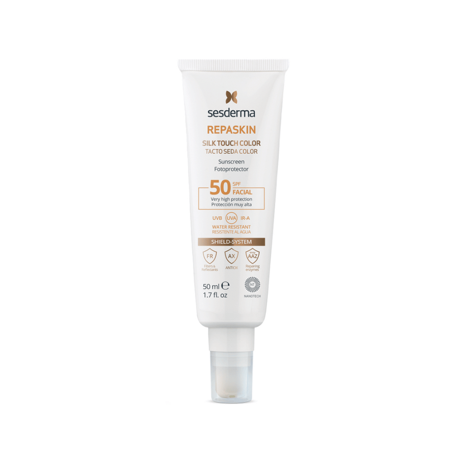 Sesderma Repaskin Silk Touch Color Facial SPF50 50ml- Lillys Pharmacy and Health Store
