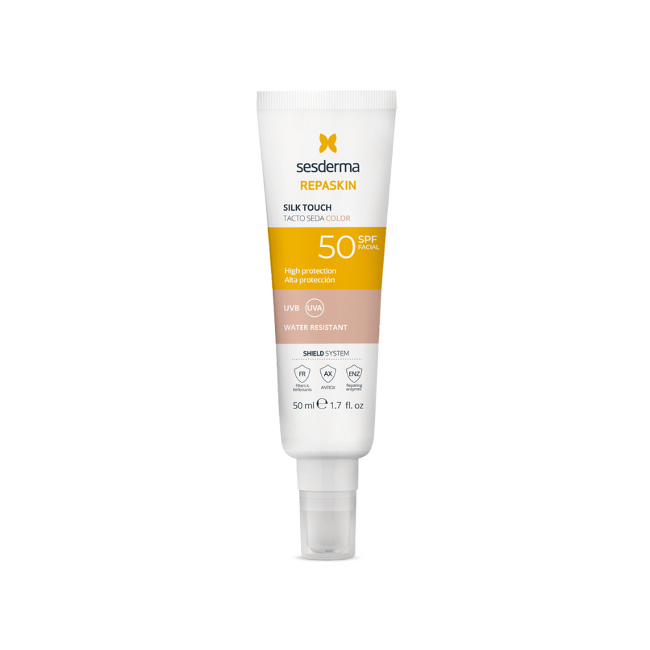 Sesderma Repaskin Silk Touch Tinted SPF50 50ml- Lillys Pharmacy and Health Store