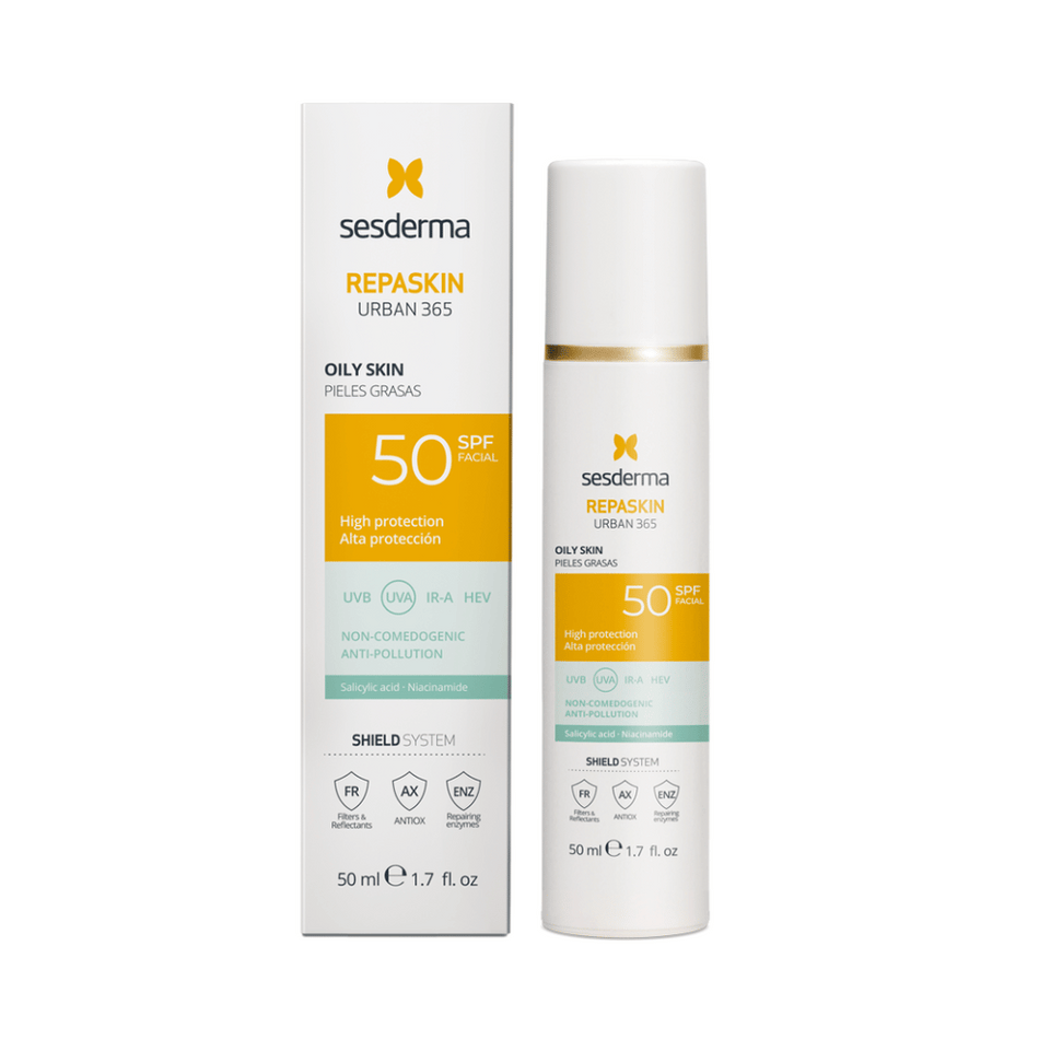 Sesderma Repaskin Urban 365 Oily Skin SPF50 50ml- Lillys Pharmacy and Health Store