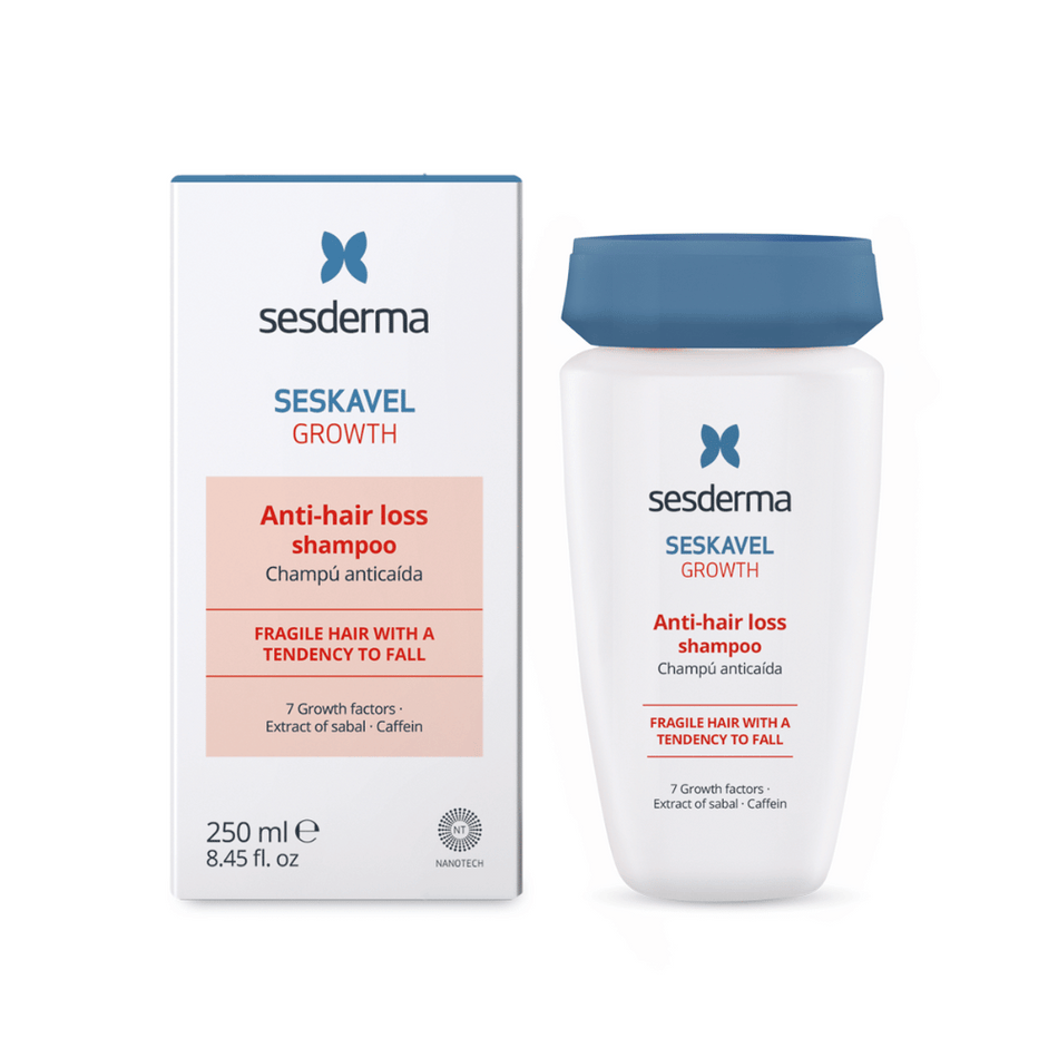 Sesderma Seskavel Growth Anti-Hair Loss Shampoo 250ml- Lillys Pharmacy and Health Store