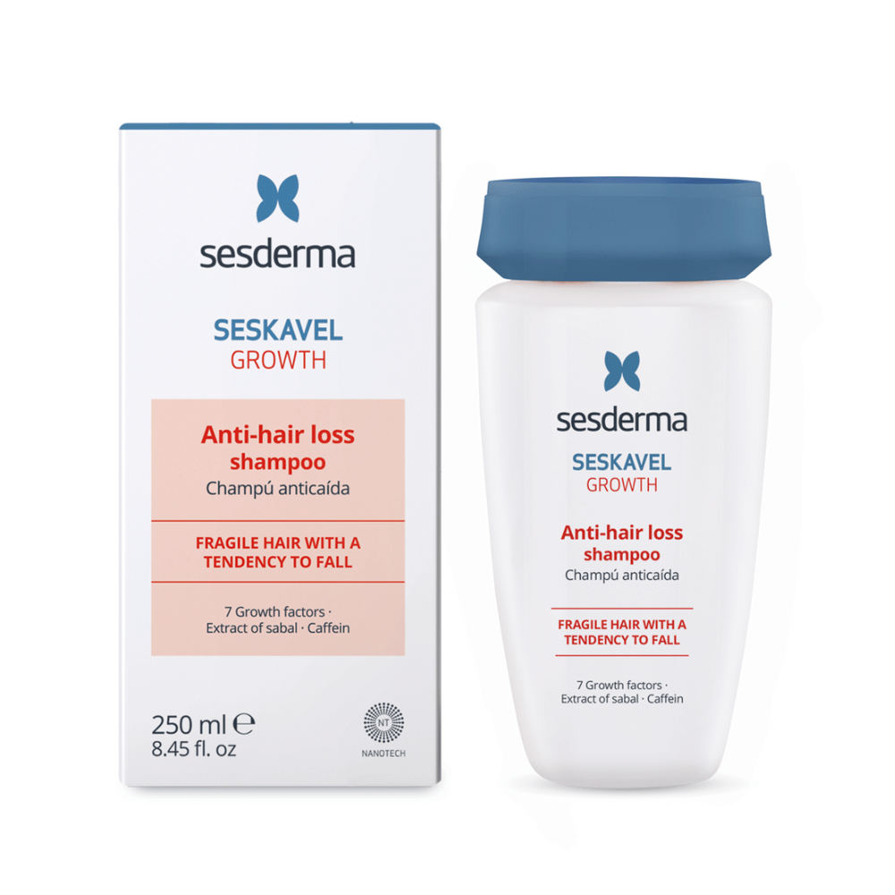 Sesderma Seskavel Growth Anti-Hair Loss Shampoo 250ml- Lillys Pharmacy and Health Store