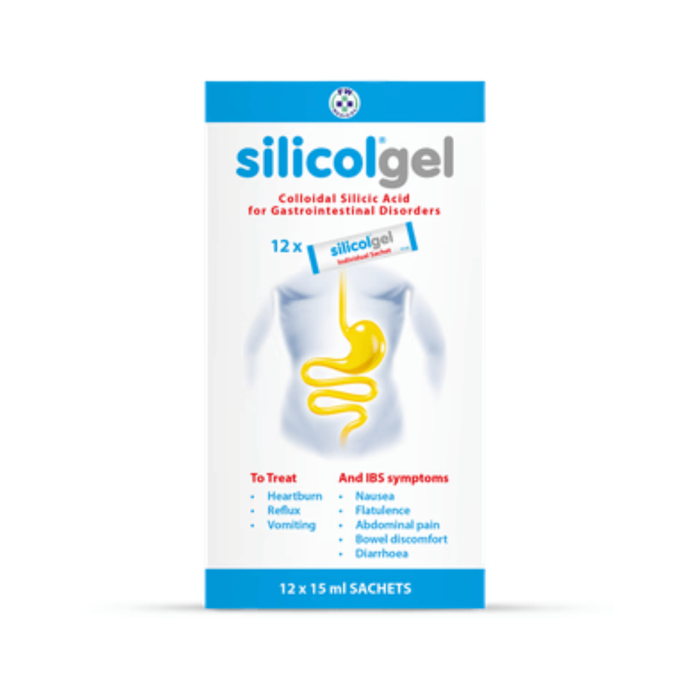 Silicolgel for Gastrointestinal Disorders 12x15ml Sachets- Lillys Pharmacy and Health Store