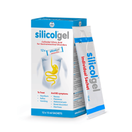 Silicolgel for Gastrointestinal Disorders 12x15ml Sachets- Lillys Pharmacy and Health Store
