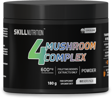 Skill Nutrition 4 Mushroom Complex 180g- Lillys Pharmacy and Health Store