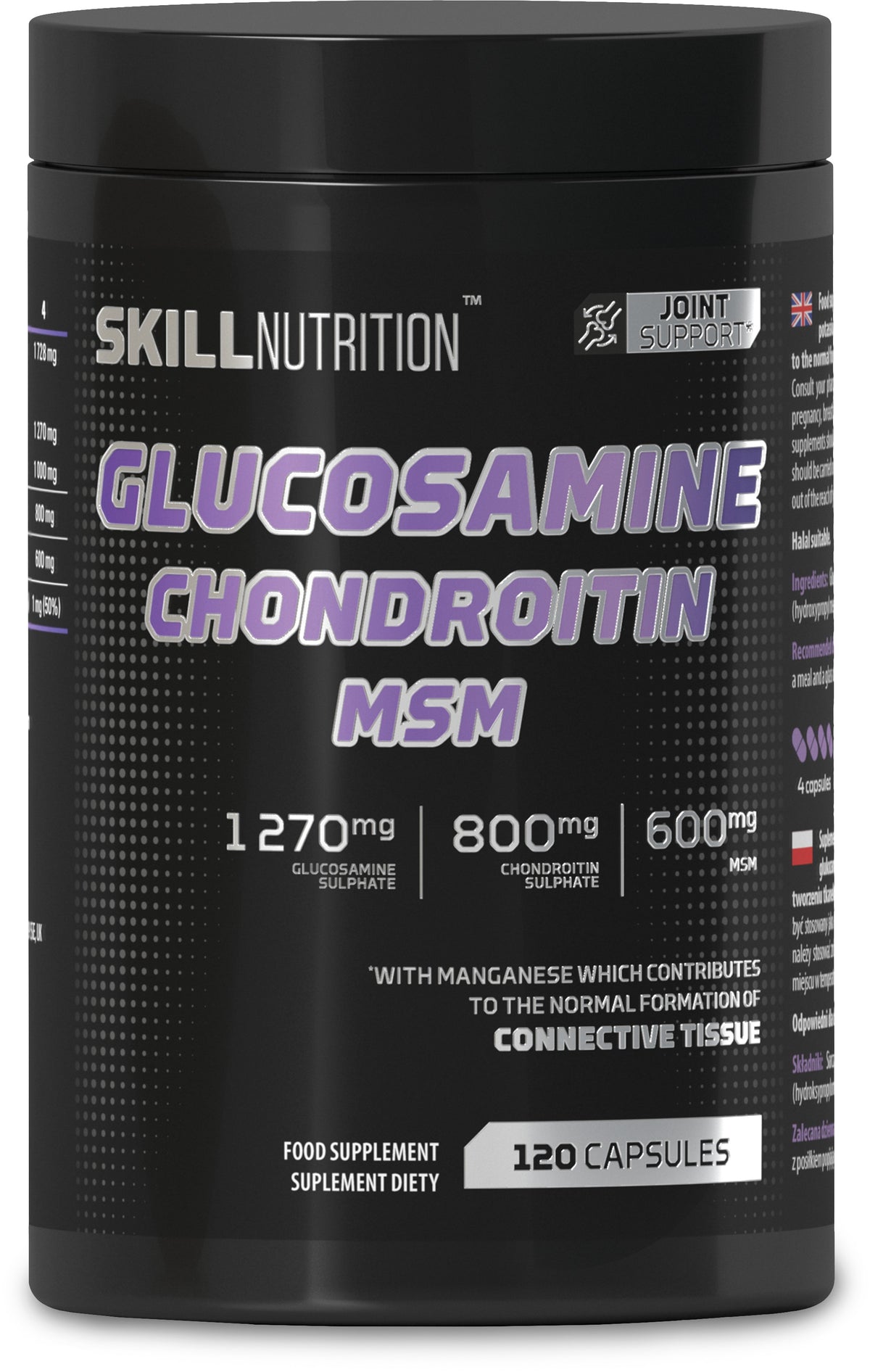 Skill Nutrition Glucosamine Chondroitin MSM 120 caps- Lillys Pharmacy and Health Store