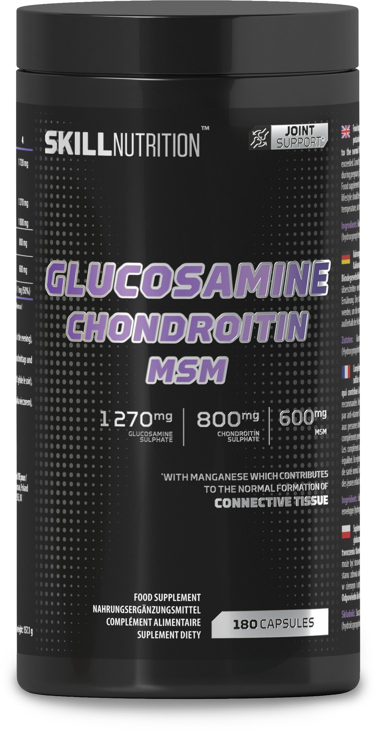Skill Nutrition Glucosamine Chondroitin MSM 180 caps- Lillys Pharmacy and Health Store