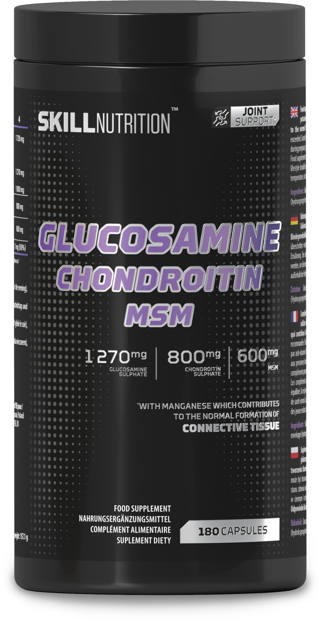 Skill Nutrition Glucosamine Chondroitin MSM 180 caps- Lillys Pharmacy and Health Store