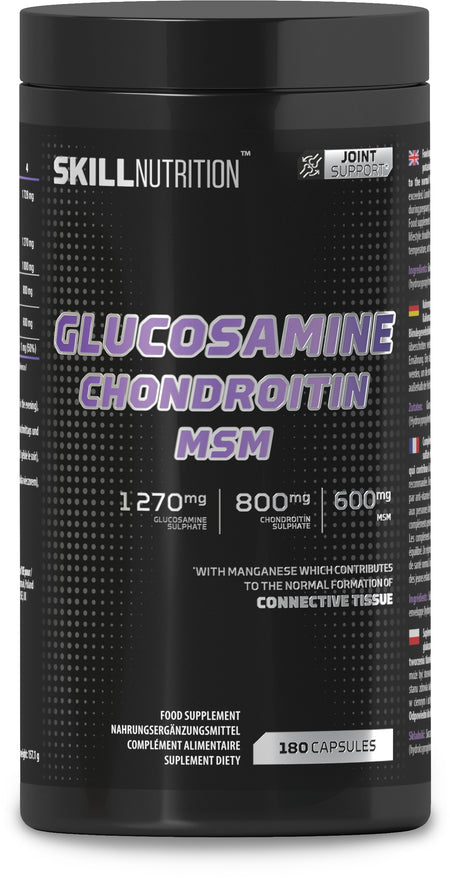 Skill Nutrition Glucosamine Chondroitin MSM 180 caps- Lillys Pharmacy and Health Store