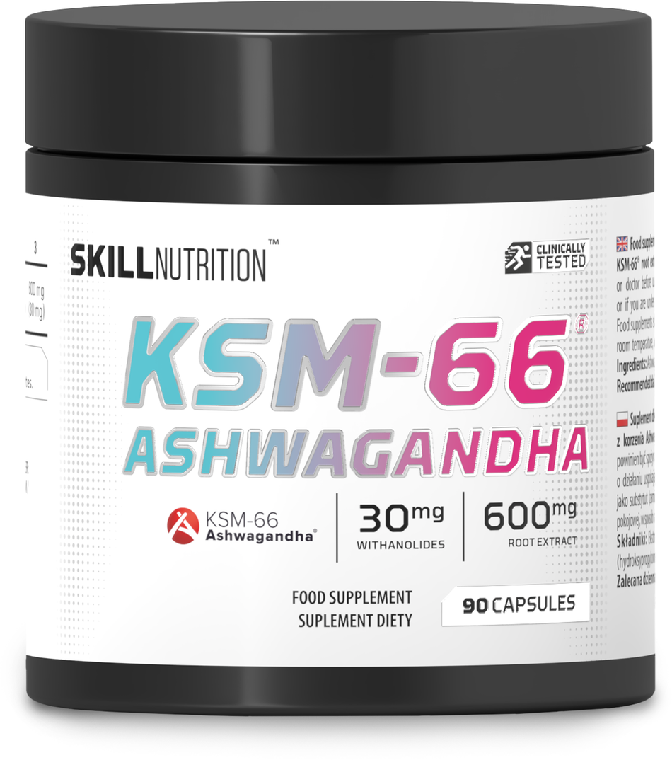 Skill Nutrition KSM66 Ashwagandha 90 vegan caps- Lillys Pharmacy and Health Store