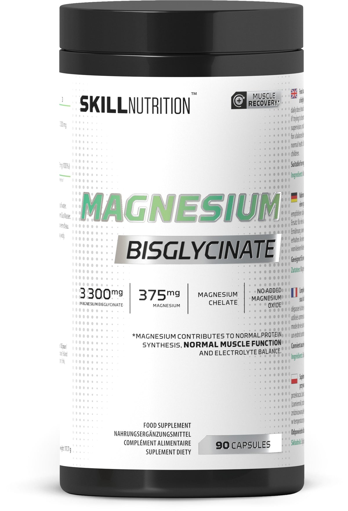 Skill Nutrition Magnesium Bisglycinate 90 caps- Lillys Pharmacy and Health Store