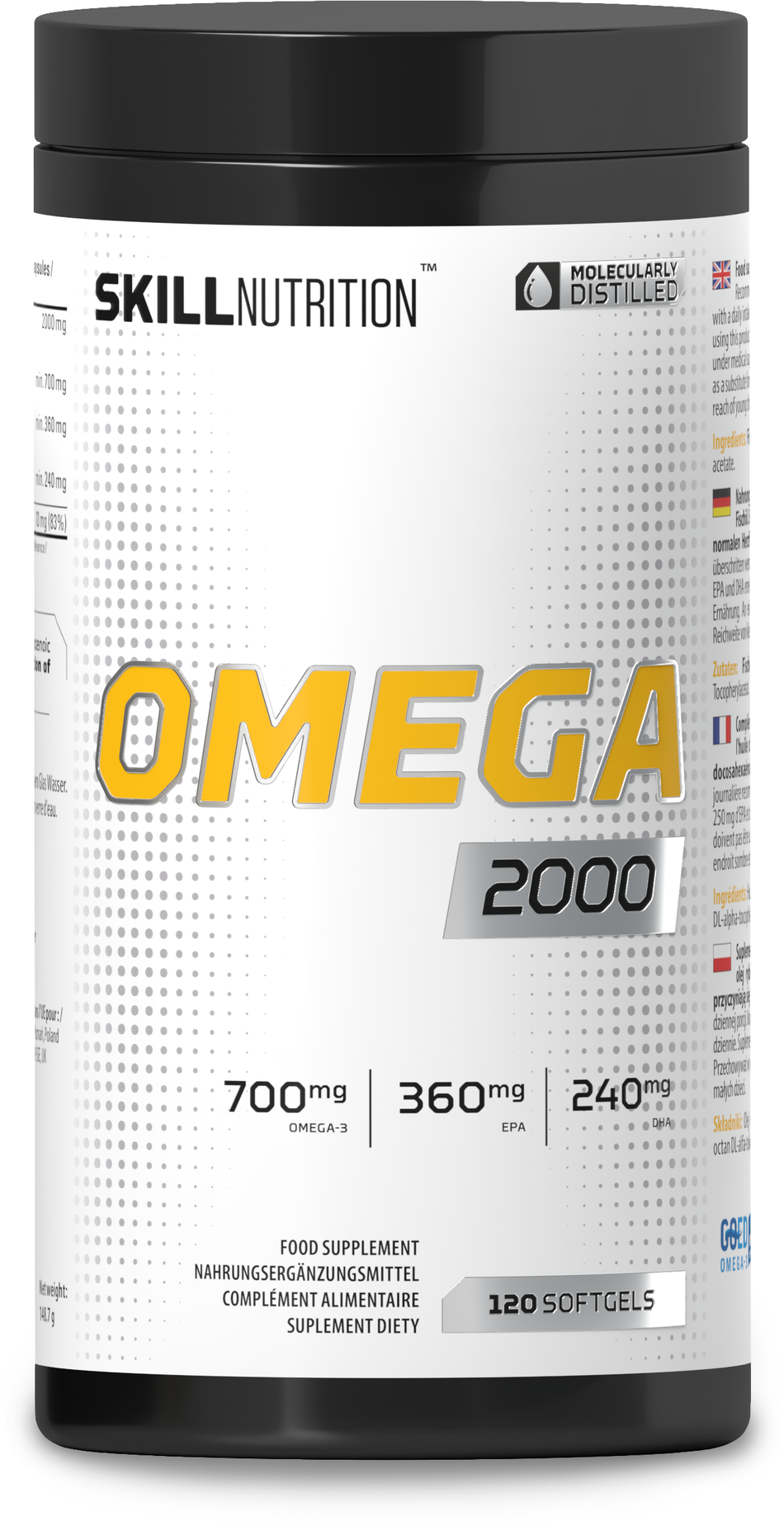 Skill Nutrition Omega 2000 120 softgels- Lillys Pharmacy and Health Store