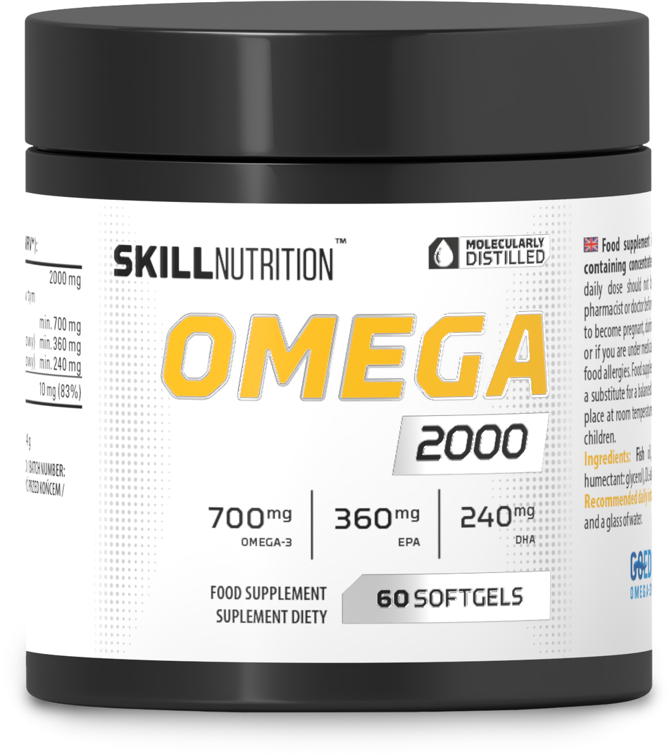 Skill Nutrition Omega 2000 60 softgels- Lillys Pharmacy and Health Store