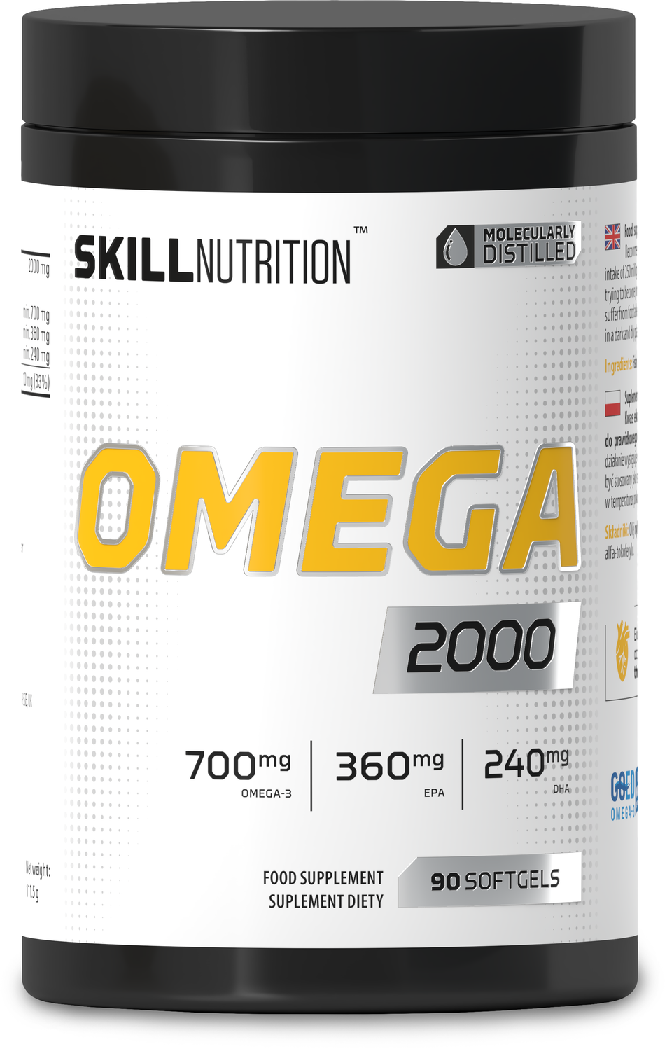 Skill Nutrition Omega 2000 90 softgels- Lillys Pharmacy and Health Store