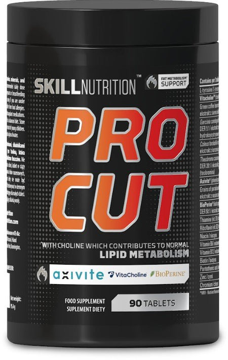 Skill Nutrition Pro Cut, Fat Metabolism Support 90 tablets- Lillys Pharmacy and Health Store