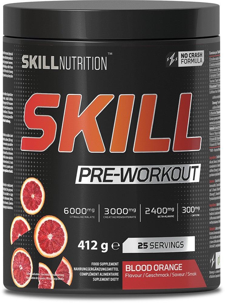 Skill Nutrition Skill Pre - Workout, Blood Orange - 412g