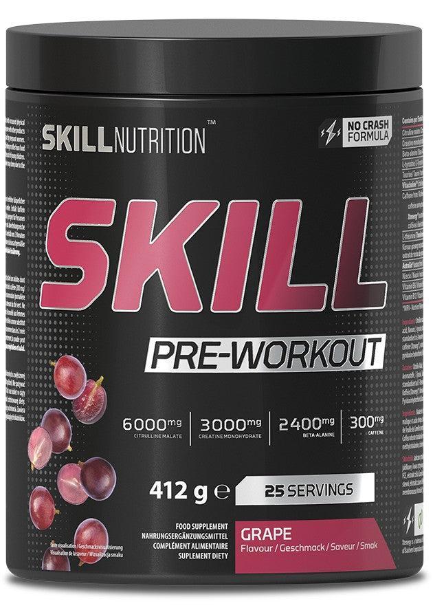 Skill Nutrition Skill Pre - Workout, Grape - 412g