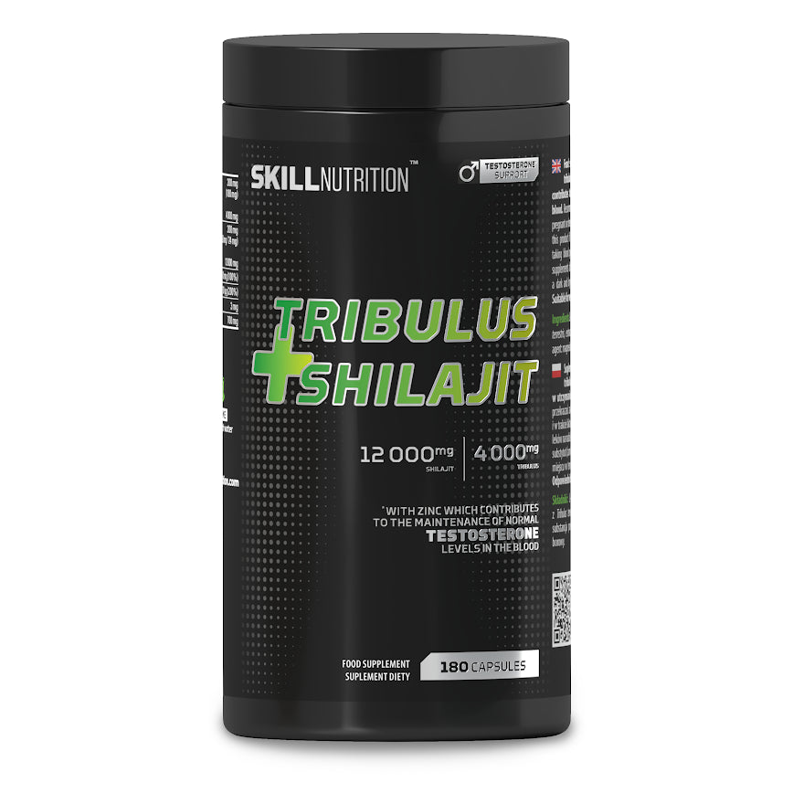 Skill Nutrition Tribulus + Shilajit 180 vegan caps- Lillys Pharmacy and Health Store