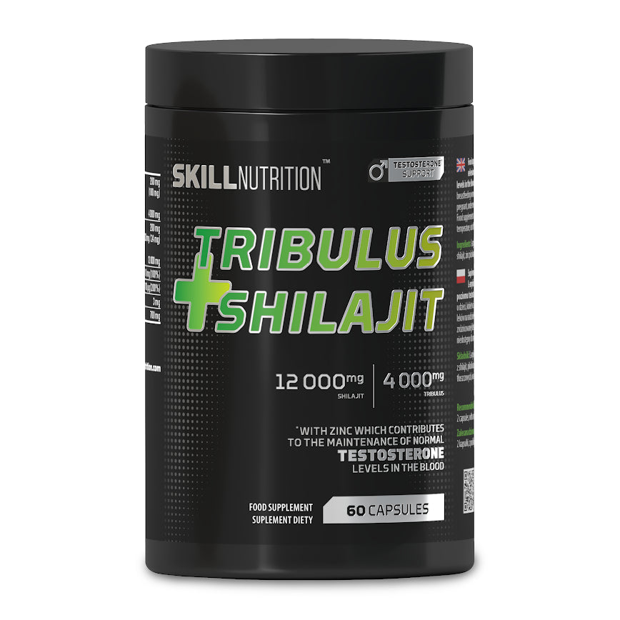 Skill Nutrition Tribulus + Shilajit 60 vegan caps- Lillys Pharmacy and Health Store