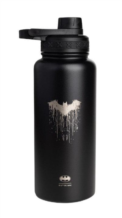 SmartShake Bohtal Insulated Sports Bottle - DC Comics, Batman Logo Drip - 960 ml