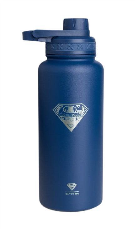 SmartShake Bohtal Insulated Sports Bottle - DC Comics, Superman Logo - 960 ml