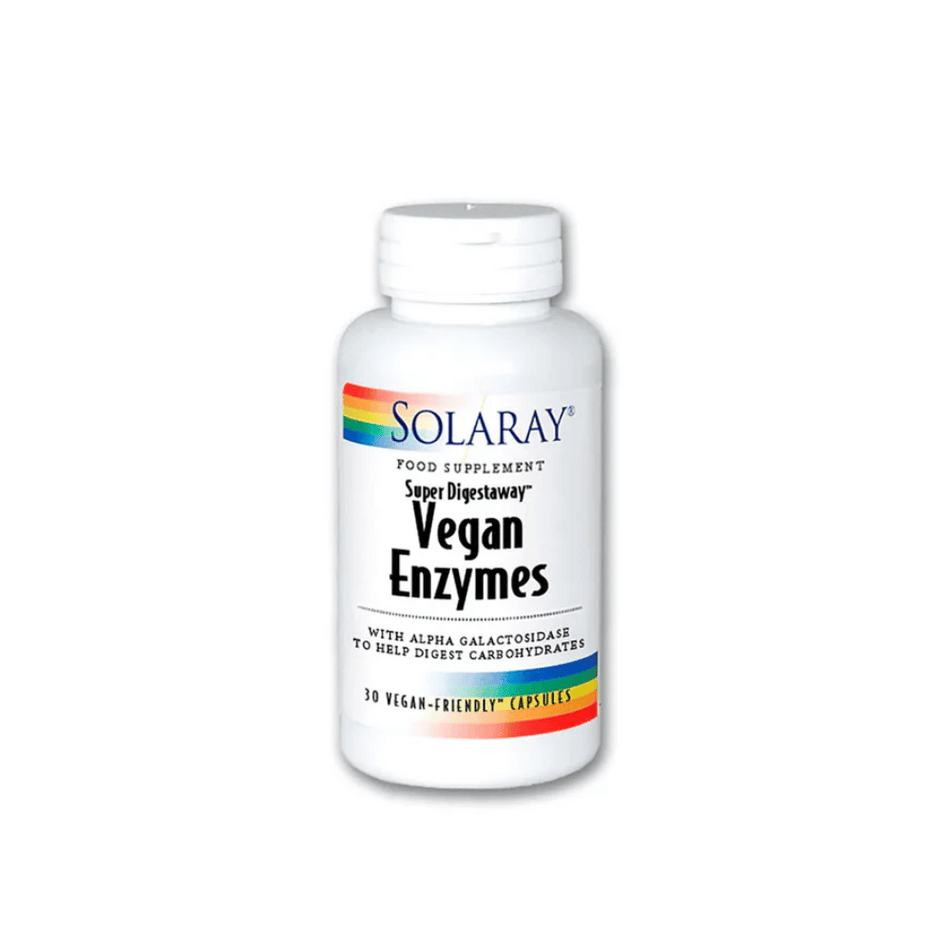 Solaray Vegan Enzymes 30Caps- Lillys Pharmacy and Health Store