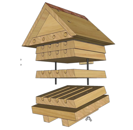 Solitary Bee Hotel- Lillys Pharmacy and Health Store