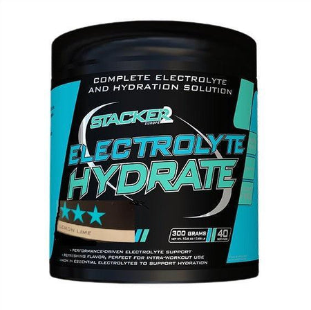 Stacker2 Europe Electrolyte Hydrate, Lemon Lime - 300g