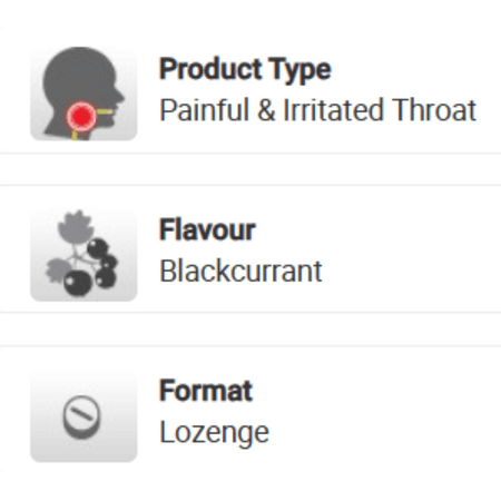Strepsils Extra Blackcurrant Lozenges / 24- Lillys Pharmacy and Health Store
