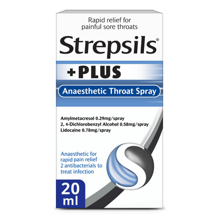 Strepsils PLUS Anaesthetic Throat Spray- Lillys Pharmacy and Health Store