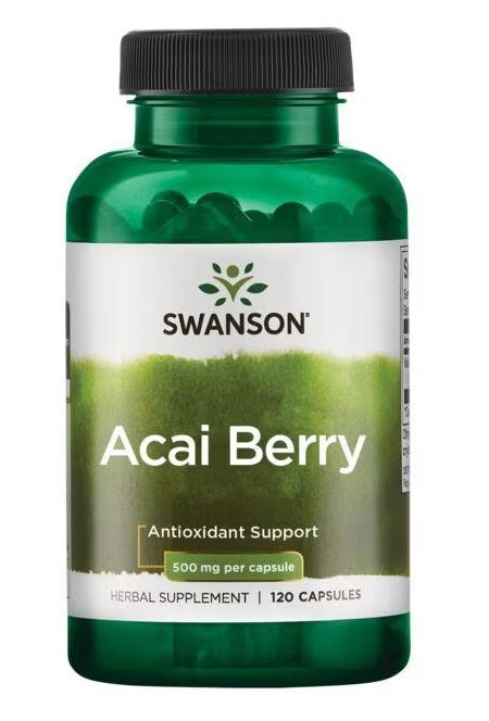 Swanson Acai Berry, 500mg - 120 Caps - Lilly's Pharmacy