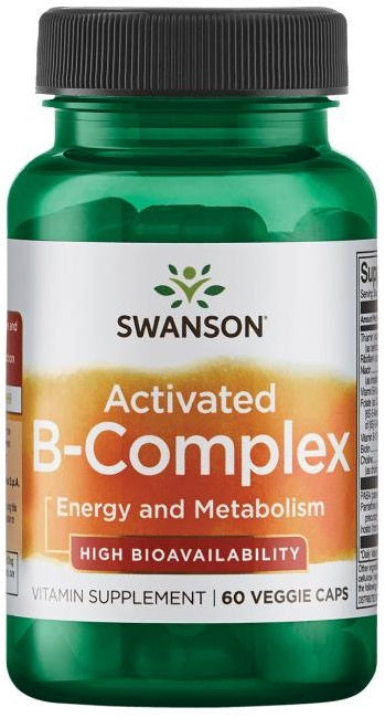 Swanson Activated B-Complex - 60 Vcaps - Lilly's Pharmacy