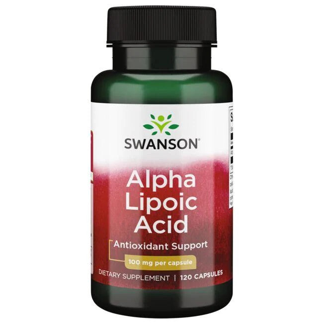 Swanson Alpha Lipoic Acid, 100mg - 120 Caps - Lilly's Pharmacy