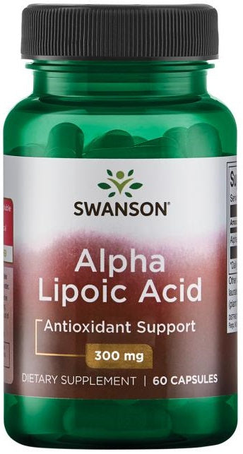 Swanson Alpha Lipoic Acid, 300mg - 60 Caps - Lilly's Pharmacy